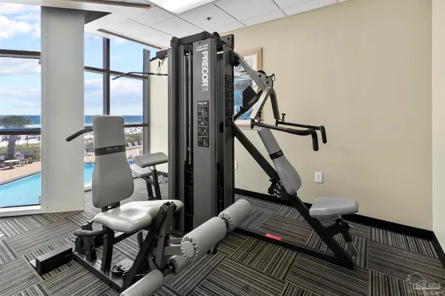 a view of city with tall buildings