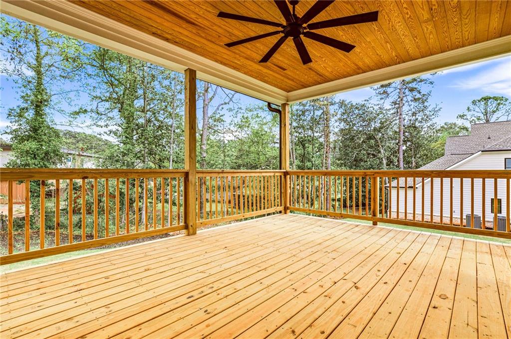 1967 Highgrove Court Decatur, GA 30033 - Photo 40 of 60 a view of a wooden deck