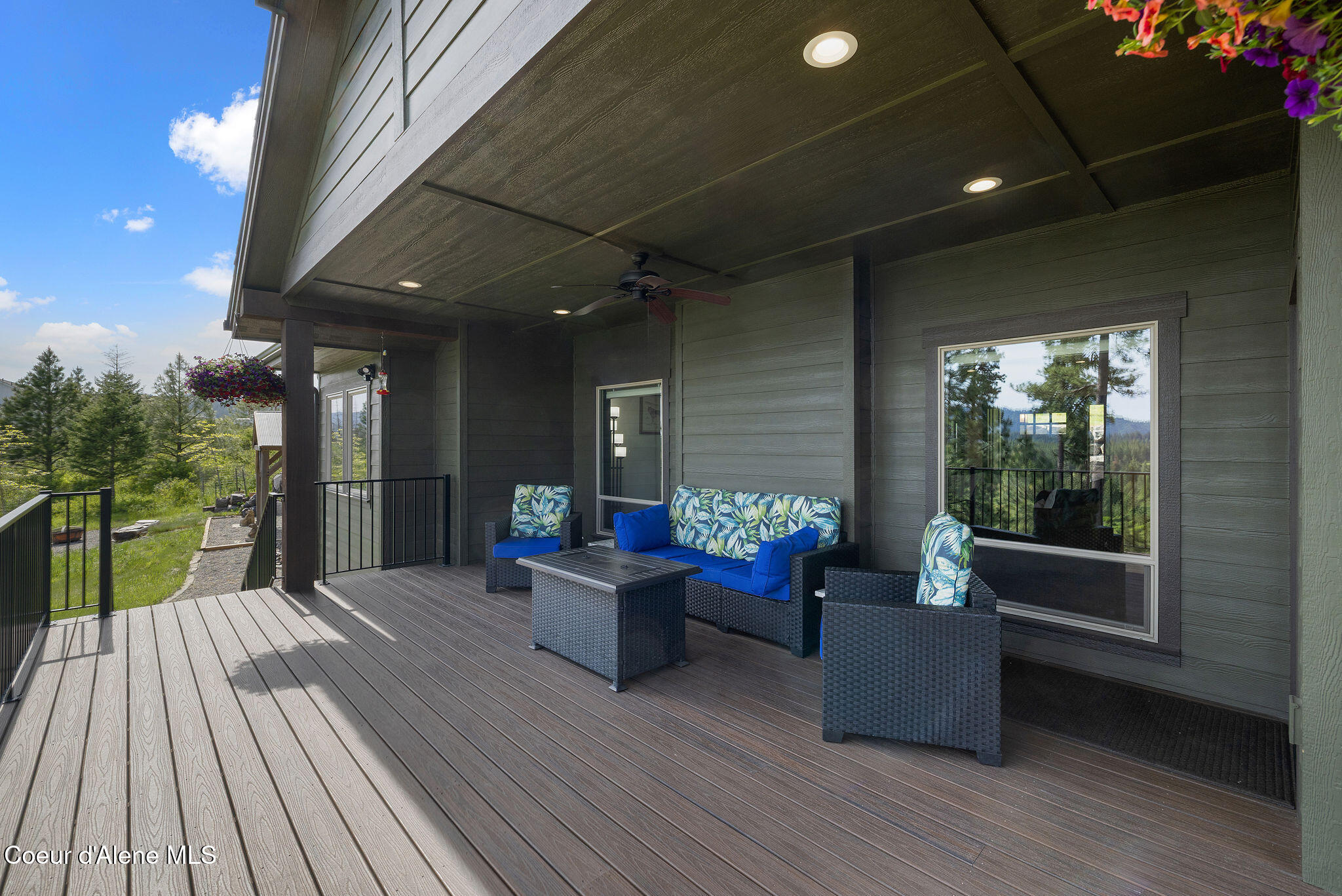 5039 West Presley Road Coeur D'Alene, ID 83814 - Photo 23 of 72 Covered Back Deck