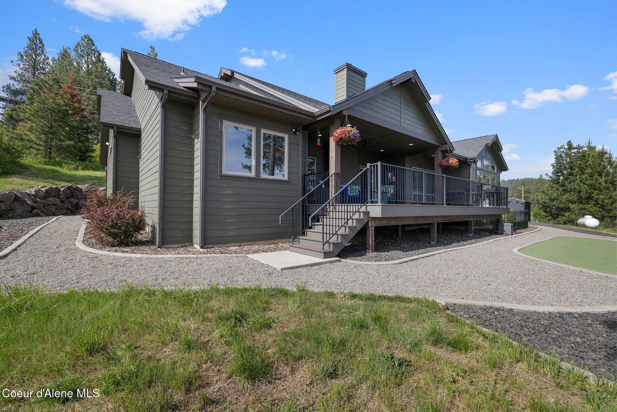 5039 West Presley Road Coeur D'Alene, ID 83814 - Photo 44 of 72 Rear Elevation