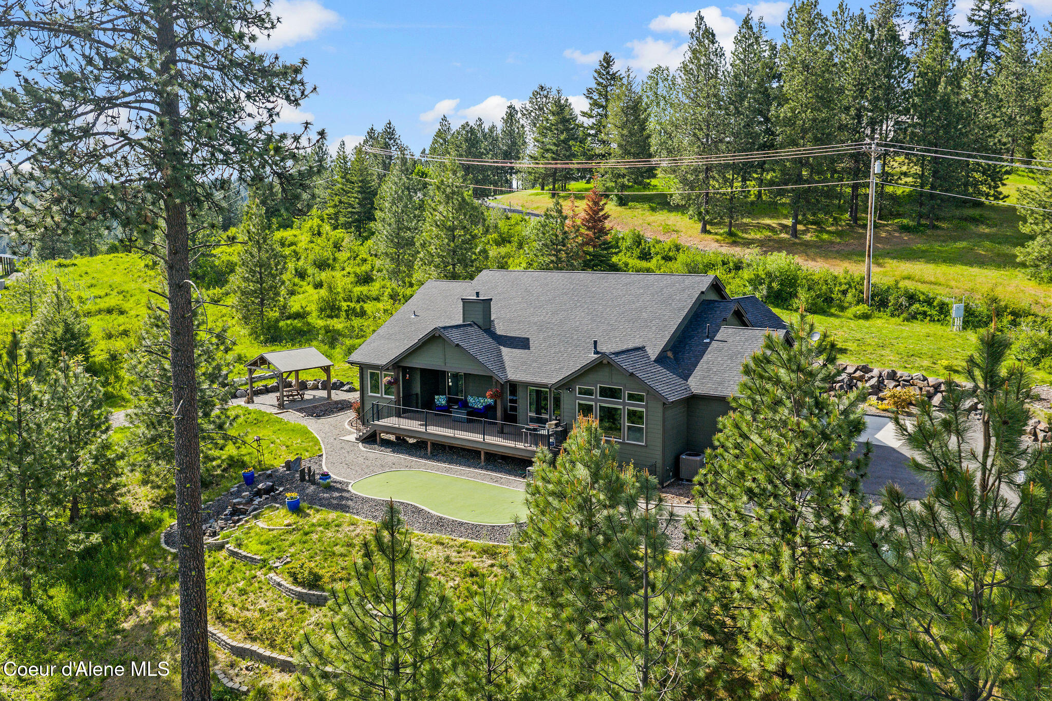 5039 West Presley Road Coeur D'Alene, ID 83814 - Photo 71 of 72 Aerial