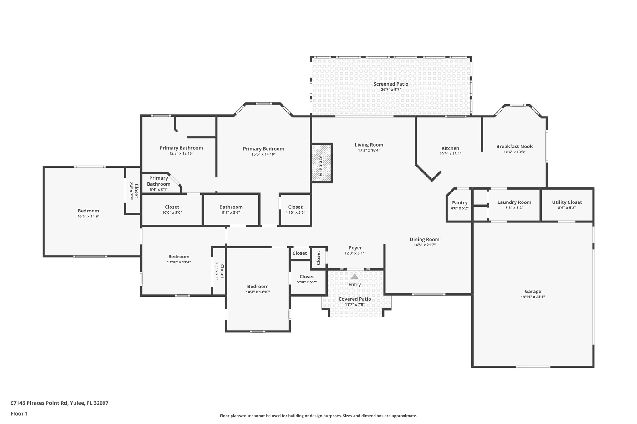 97146 Pirates Point Road Yulee, FL 32097 - Photo 74 of 74 Floor Plan