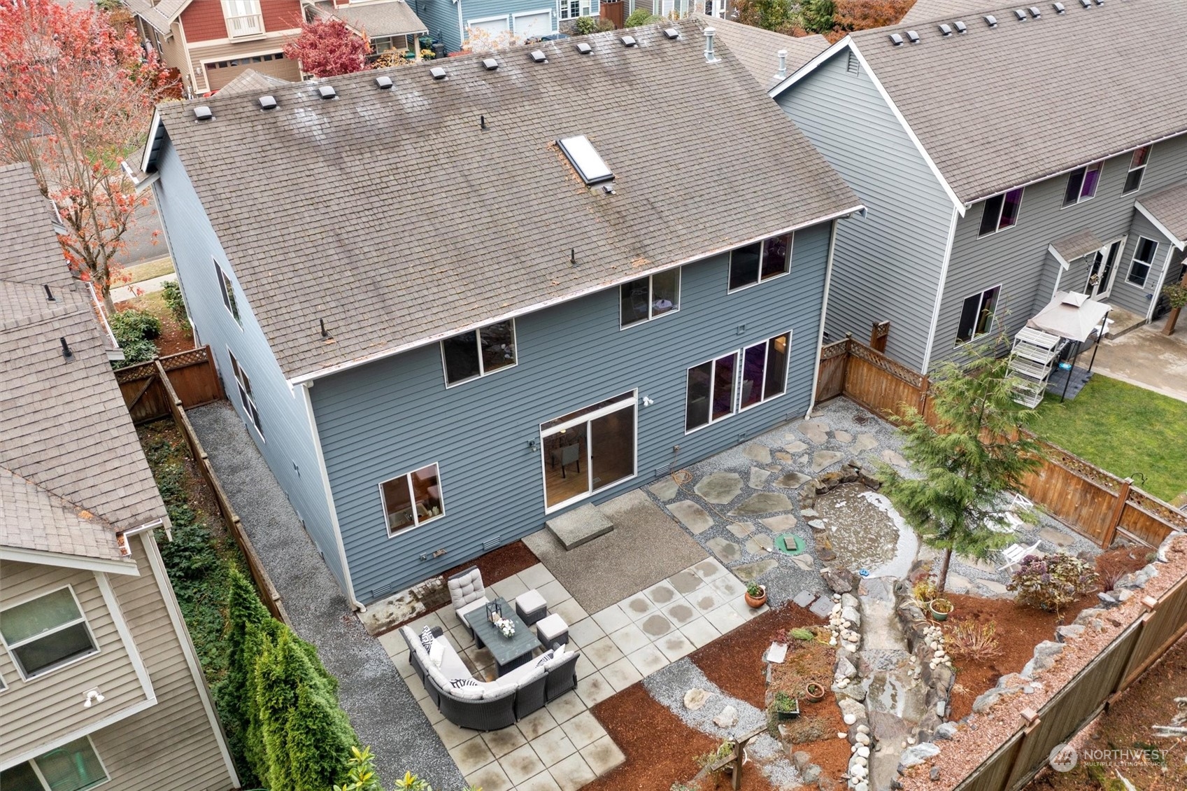 18705 13th Drive Southeast Bothell, WA 98012 - Photo 35 of 40 an aerial view of residential houses with outdoor space