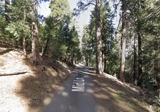 a view of street with trees