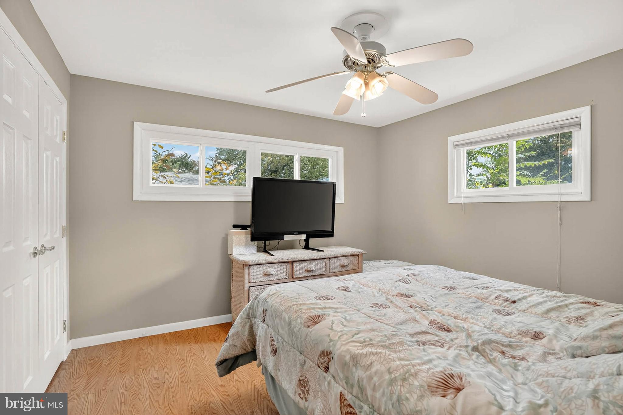 2504 Edgewood Avenue Parkville, MD 21234 - Photo 14 of 25 a bedroom with a bed and a flat screen tv