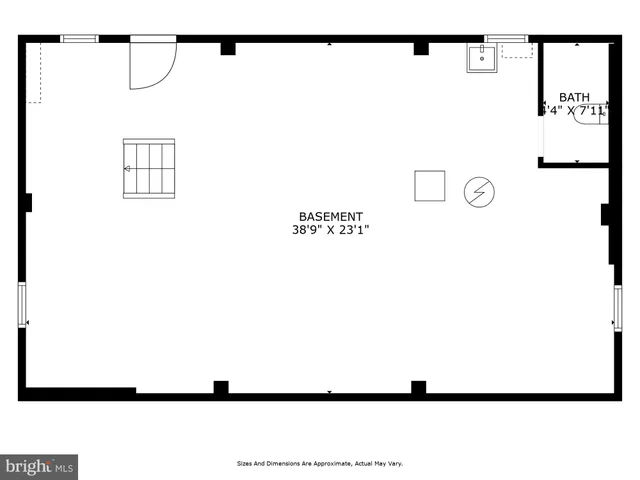 a picture of a bench in a cabinet