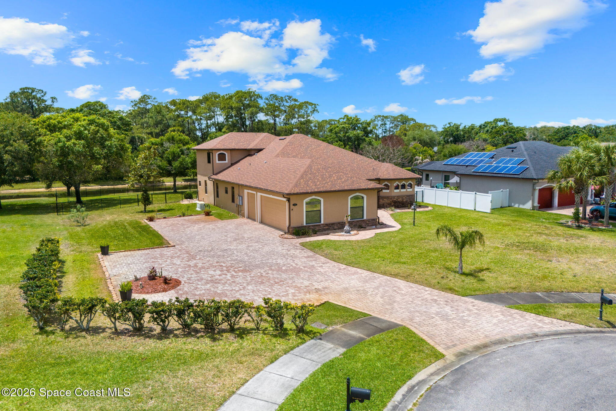4148 Anlow Road Melbourne, FL 32904 - Photo 56 of 67 a view of a house with garden
