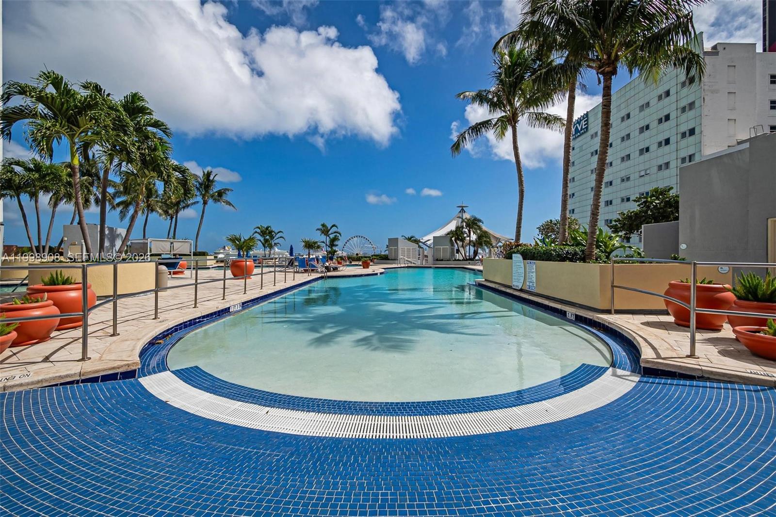 244 Biscayne Boulevard, Unit 445 Miami, FL 33132 - Photo 10 of 35 a view of outdoor space with swimming pool