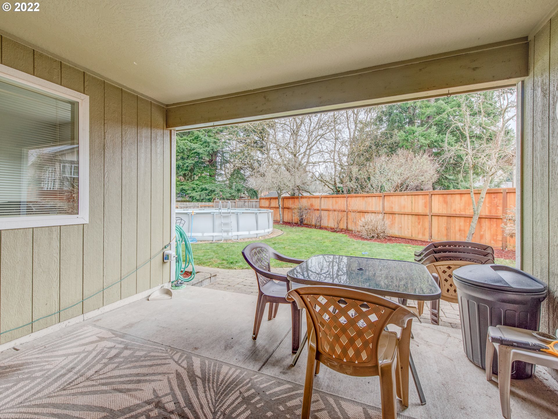 695 62nd Street Springfield, OR 97478 - Photo 24 of 30 a view of a dining room with furniture window and outside view