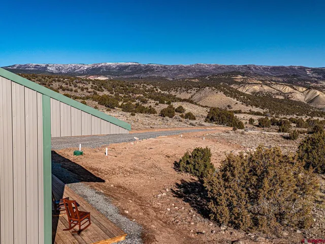 a view of a window on a wooden door