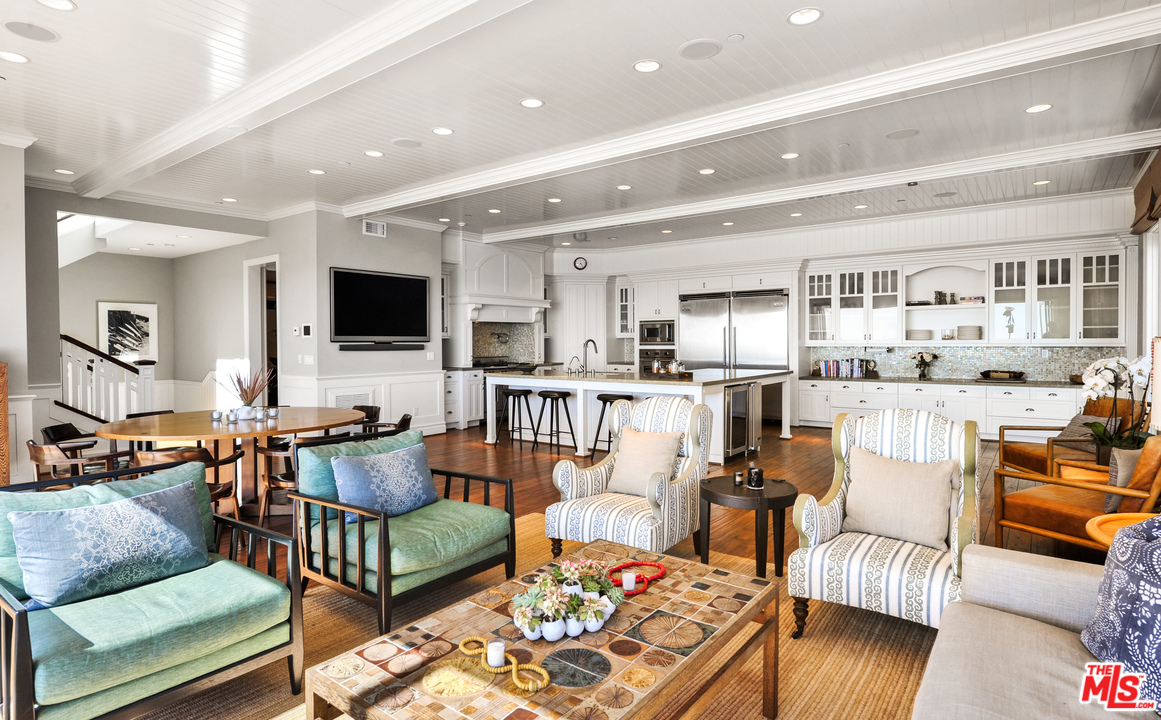 31412 Broad Beach Road Malibu, CA 90265 - Photo 13 of 43 a living room with furniture and a flat screen tv
