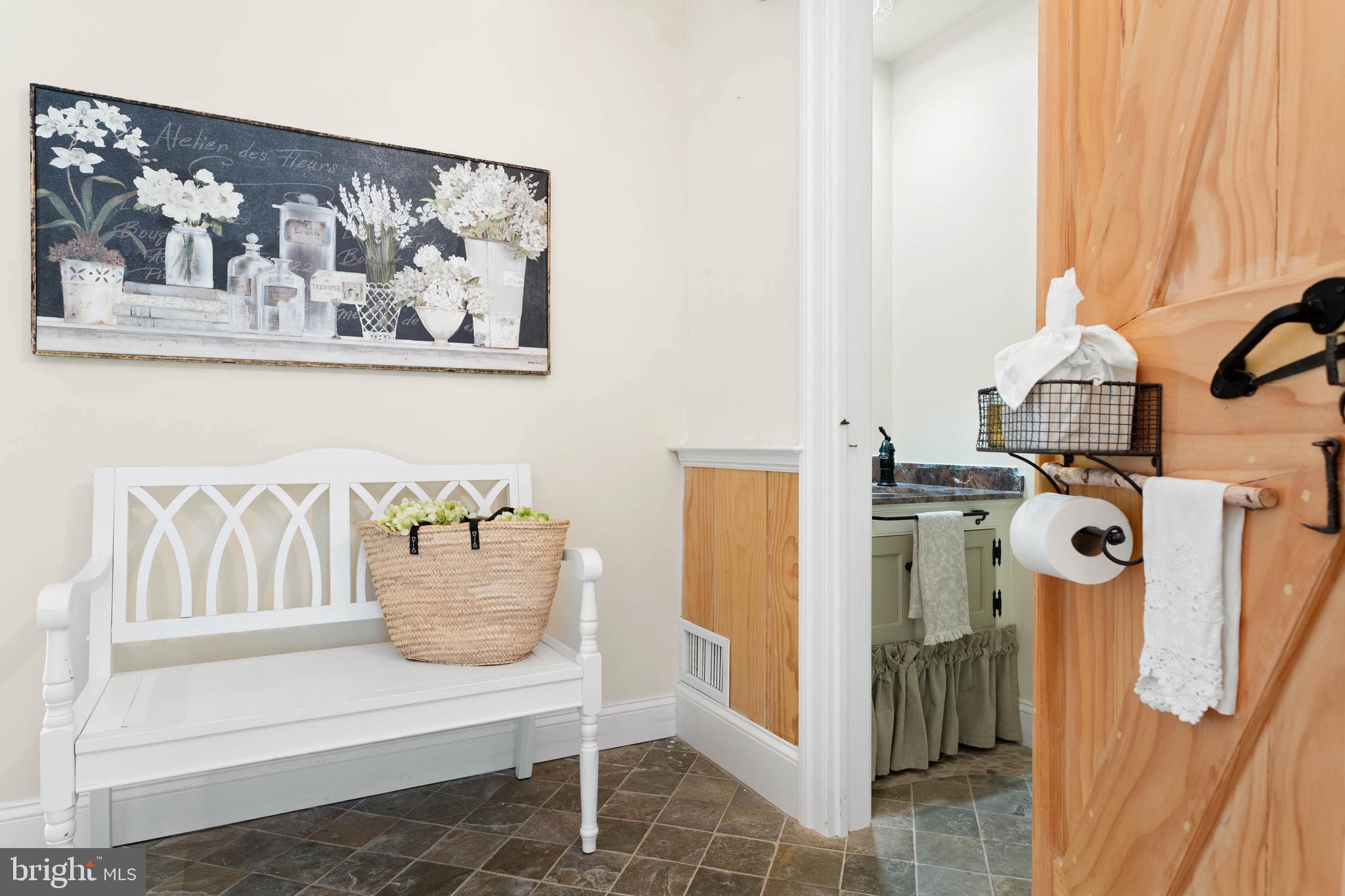 300 Valley Place Wayne, PA 19087 - Photo 41 of 53 2nd Powder Room off of Side Entrance.