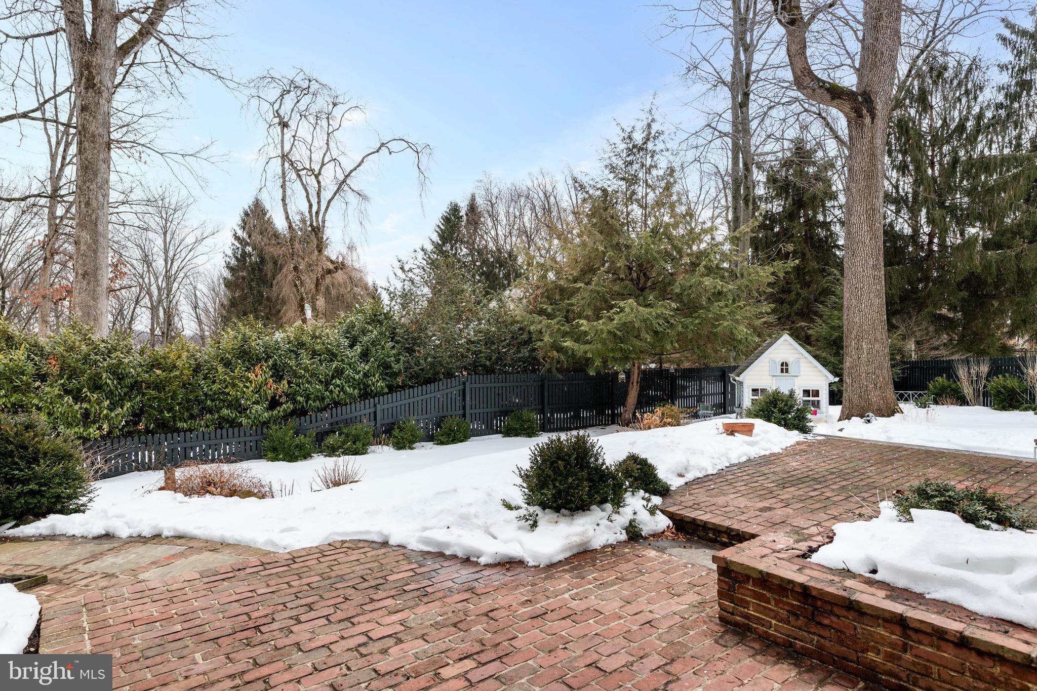 300 Valley Place Wayne, PA 19087 - Photo 46 of 53 Yard W/ Mature Landscaping.