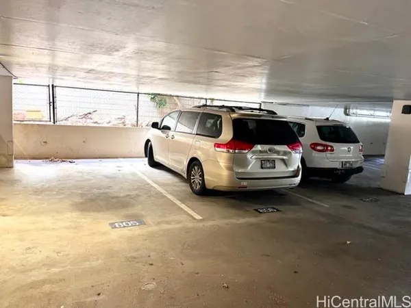 a car parked in parking