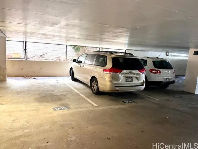 a car parked in parking