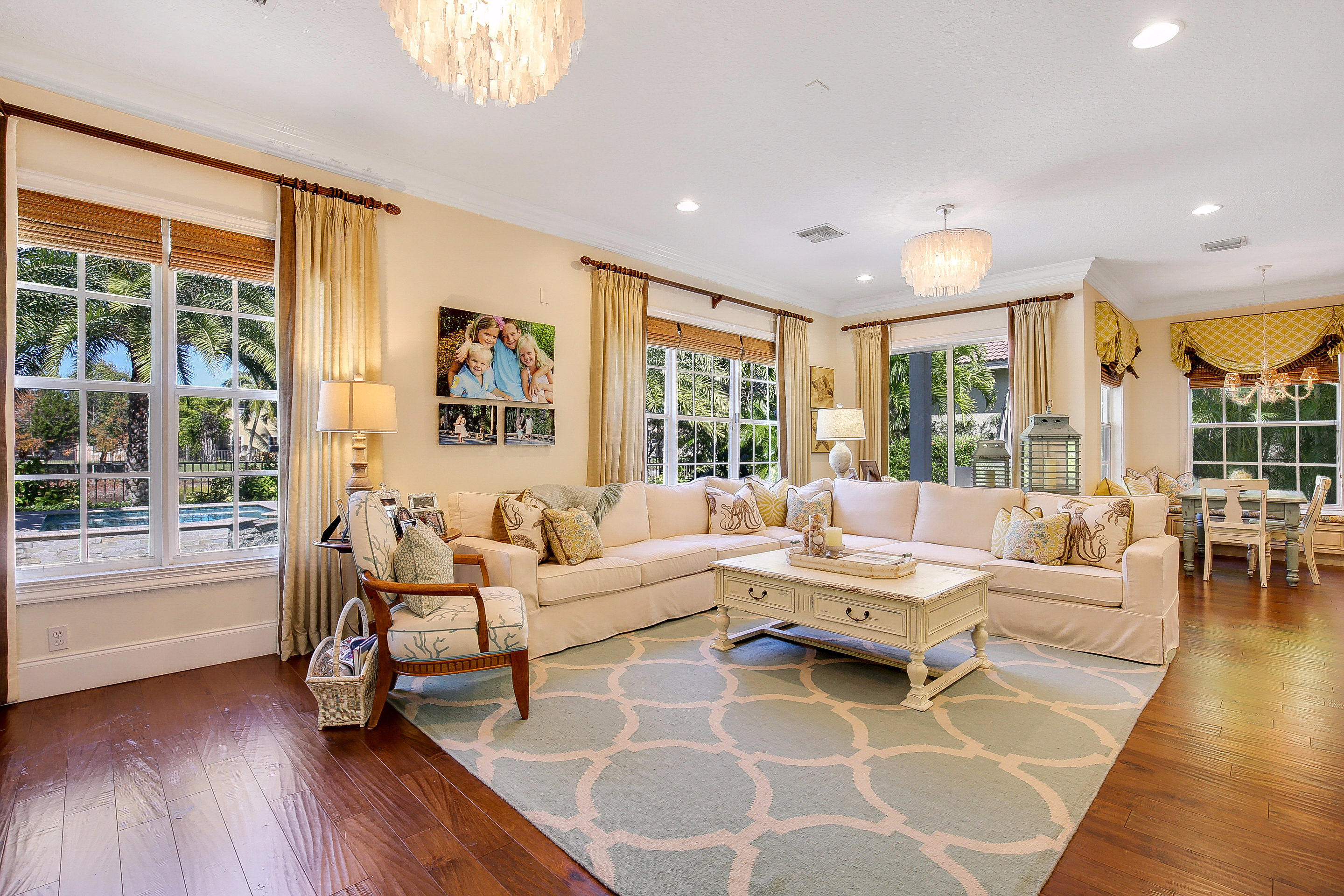 182 Via Veracruz Jupiter, FL 33458 - Photo 5 of 23 a living room with furniture and a large window