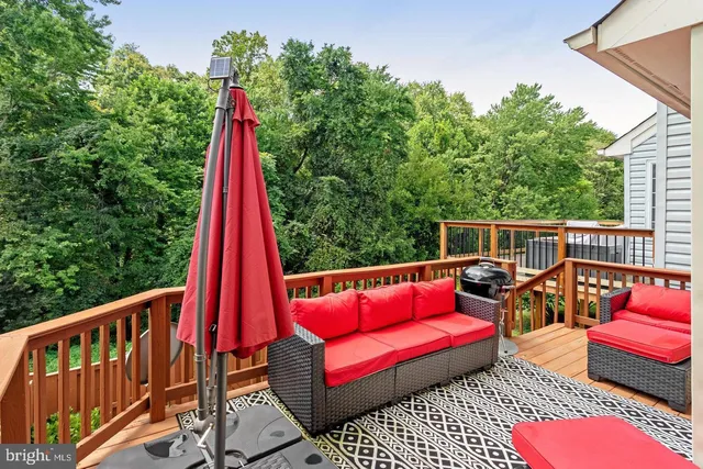 a view of a house with a balcony