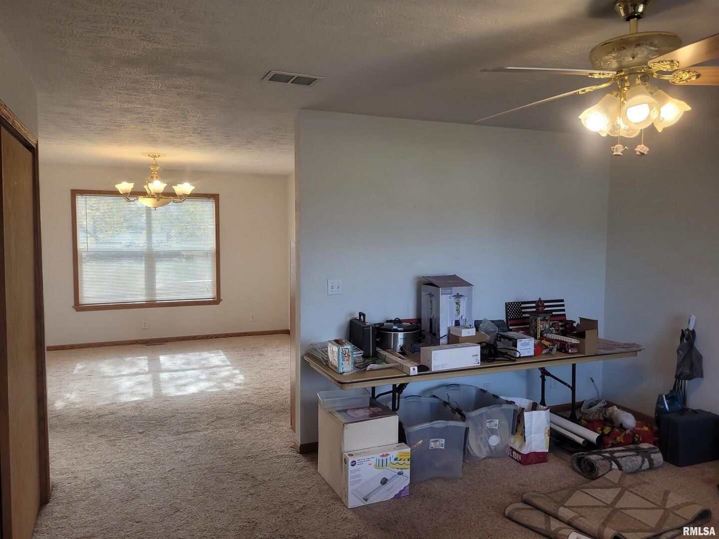 103 East Highline Road Woodlawn, IL 62898 - Photo 15 of 36 a living room with furniture and a window