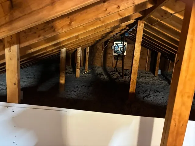 a deck view with a seating space