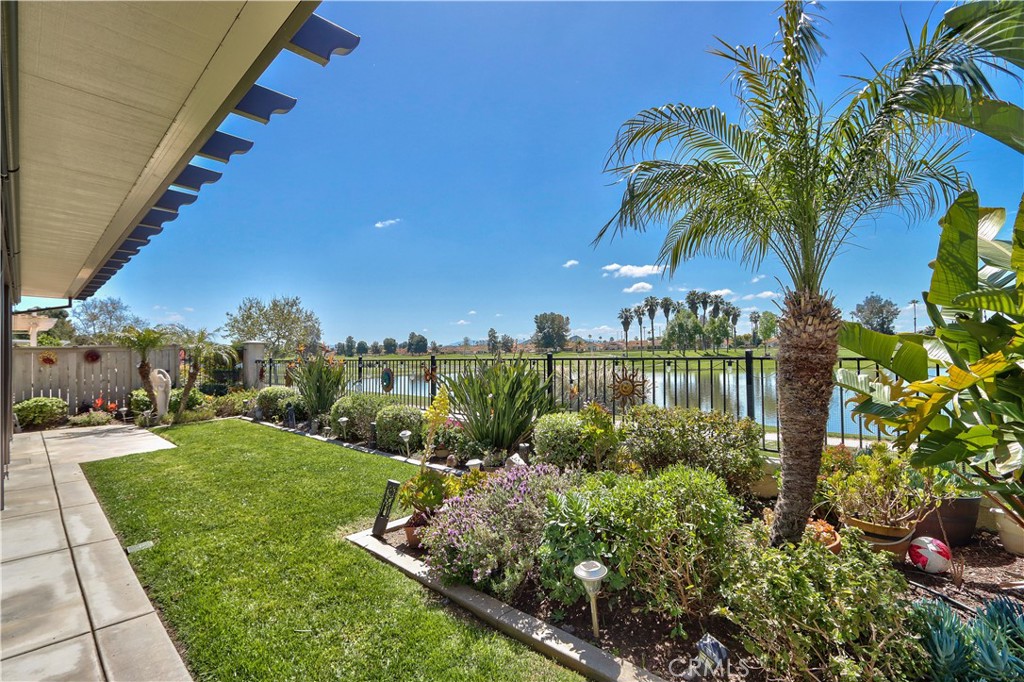 27929 Crystal Spring Drive Menifee, CA 92584 - Photo 35 of 50 a view of a garden with a flower garden