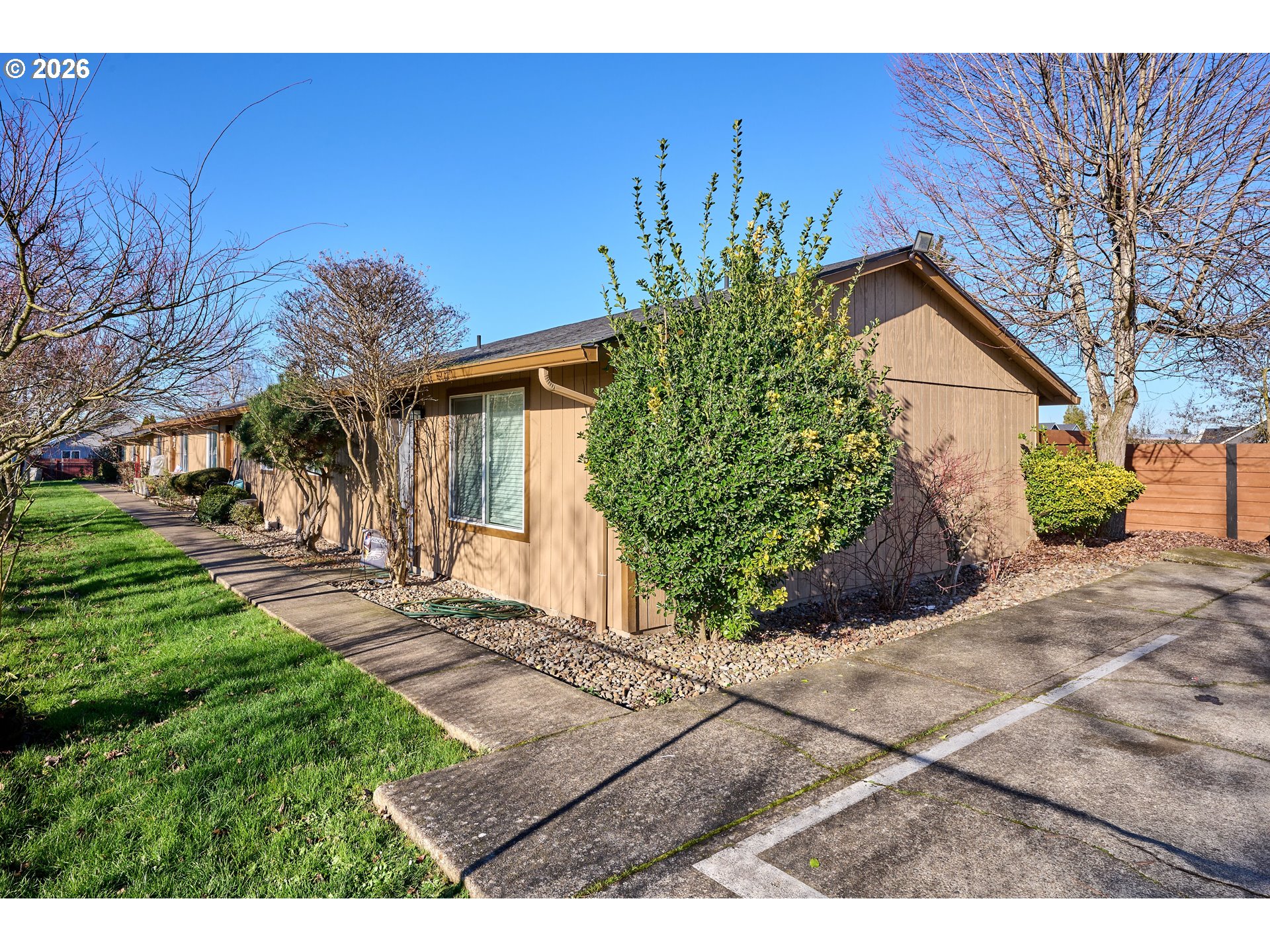 880 North Pershing Street Mount Angel, OR 97362 - Photo 2 of 30 a view of a house with backyard and garden