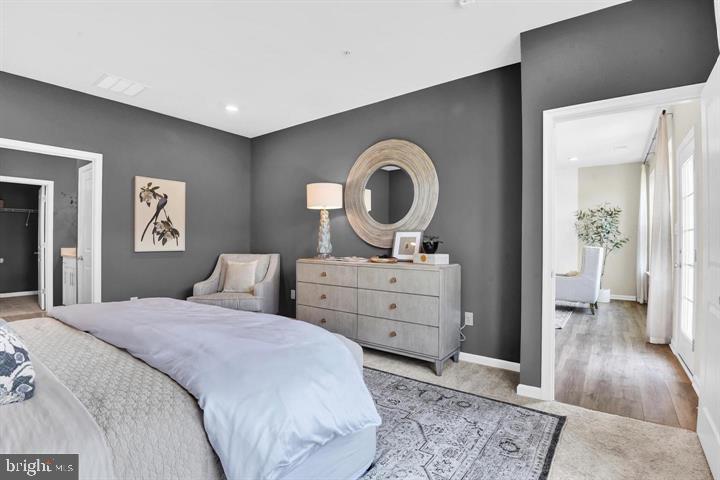 491 Hanson Street Frederick, MD 21701 - Photo 15 of 24 Modern elegance in a serene bedroom retreat.