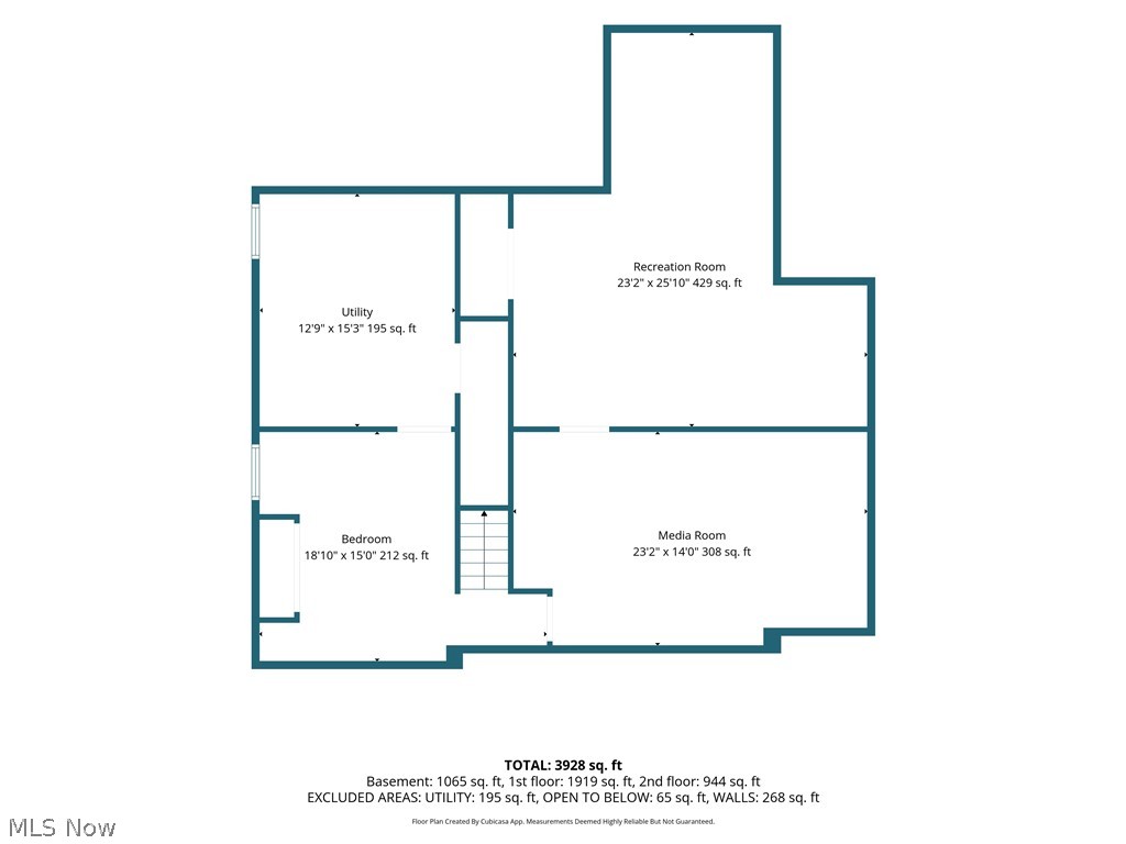 14353 Radcliffe Road Chardon, OH 44024 - Photo 50 of 50 Floor plan Basment