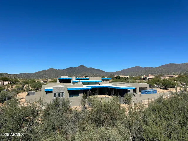 a view of a terrace with a yard