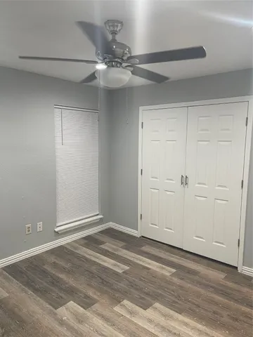 a view of a room with an empty space