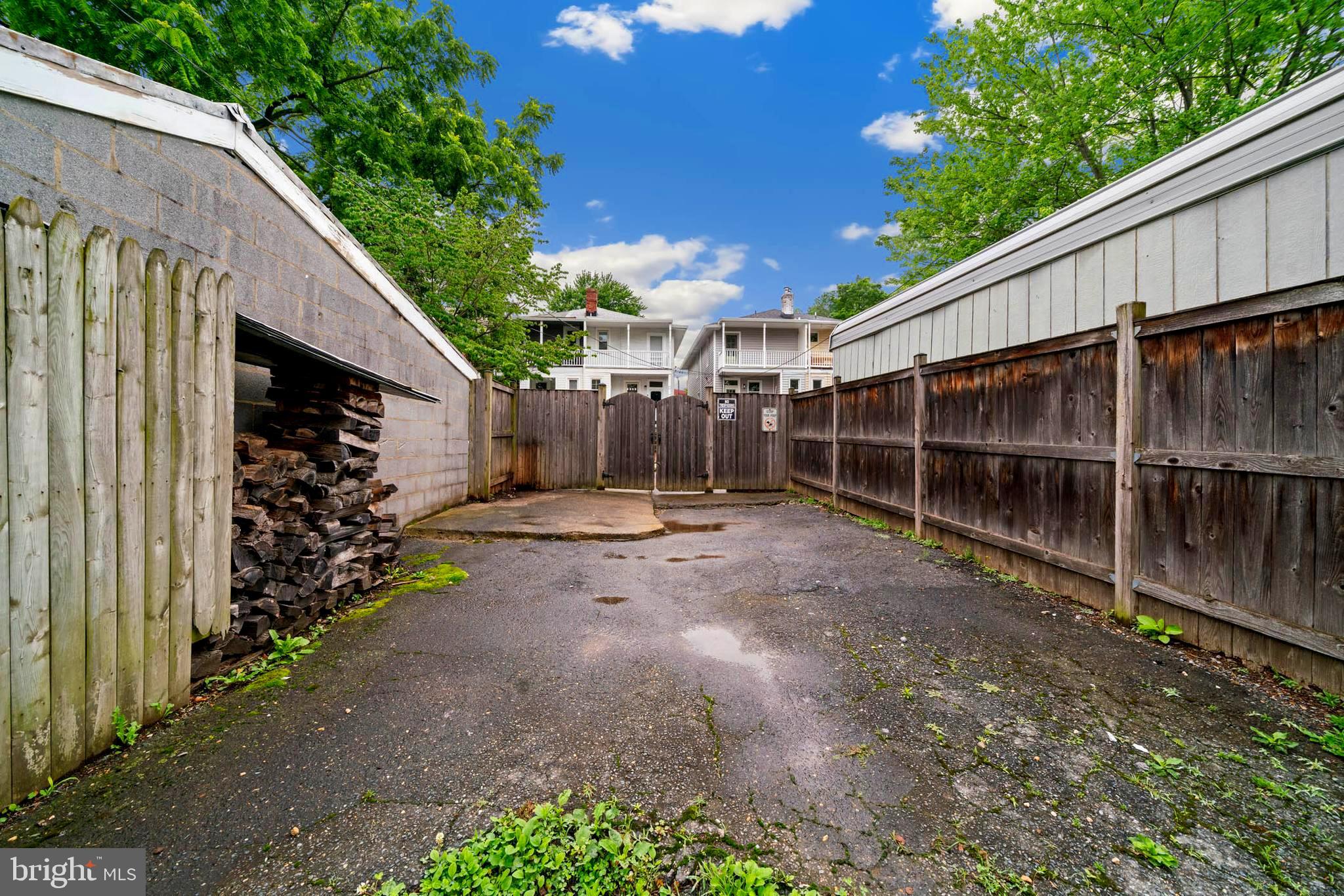 606 Trail Avenue Frederick, MD 21701 - Photo 32 of 34 View of off-street parking - back of property