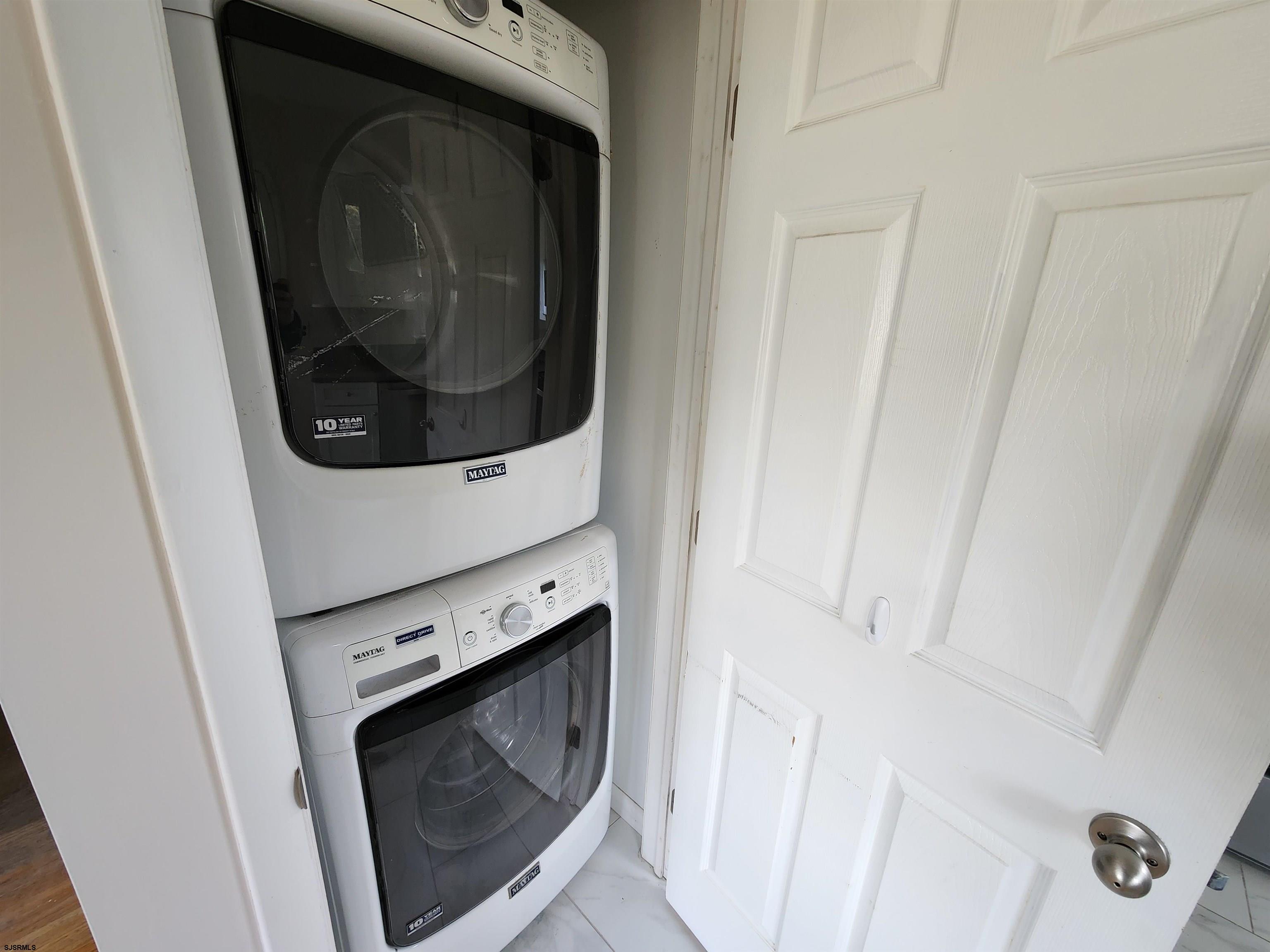 10 Point Pleasant Avenue Beesleys Point, NJ 08223 - Photo 16 of 16 a utility room with dryer and washer