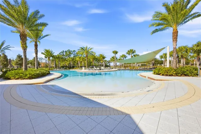 a view of an outdoor space and tennis court