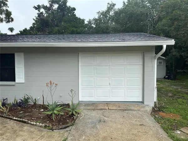 a view of a house with a outdoor space