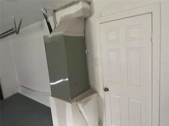 a view of a storage & utility room