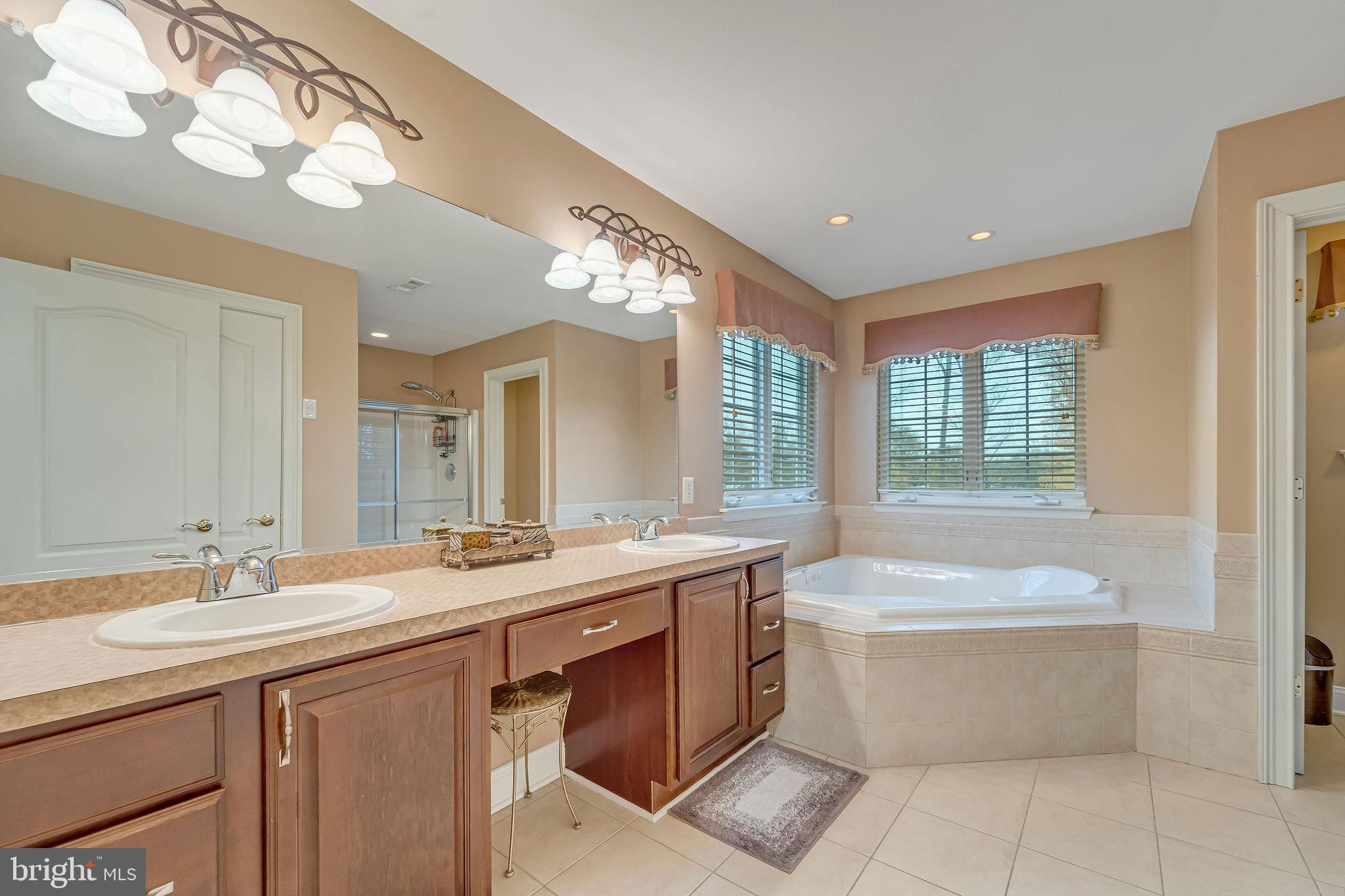 2 Lansbrook Court Sewell, NJ 08080 - Photo 36 of 44 a bathroom with a tub sink and mirror