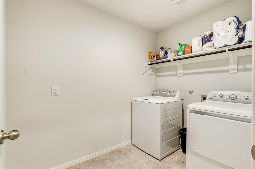 16516 Portage Street Justin, TX 76247 - Photo 23 of 29 a utility room with dryer and washer