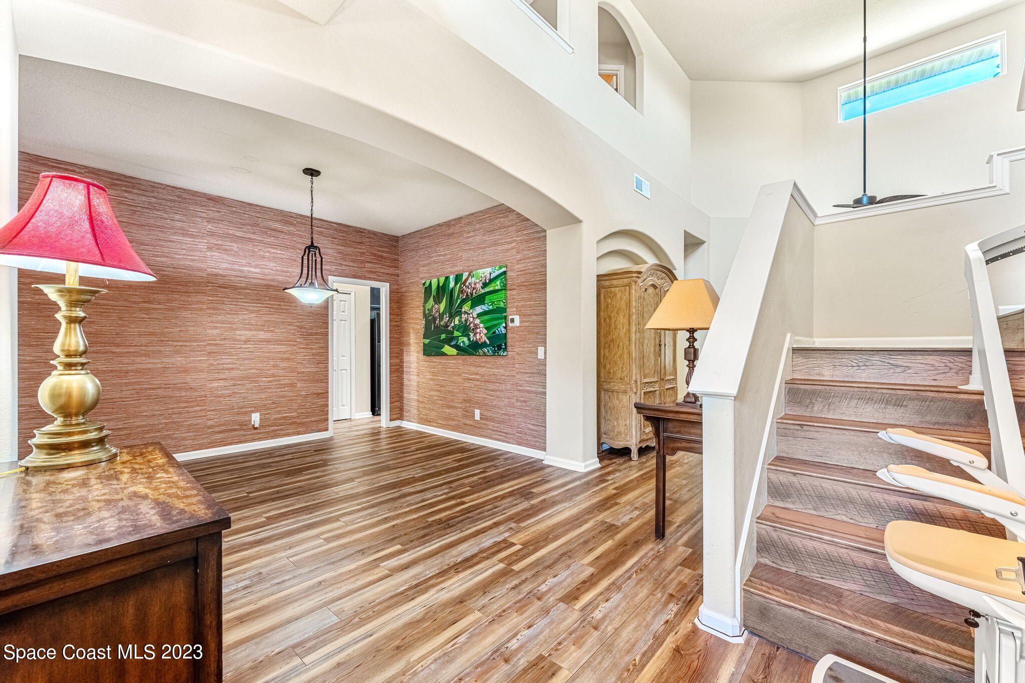 3310 Titanic Circle Indialantic, FL 32903 - Photo 8 of 25 a view of a living room and entryway