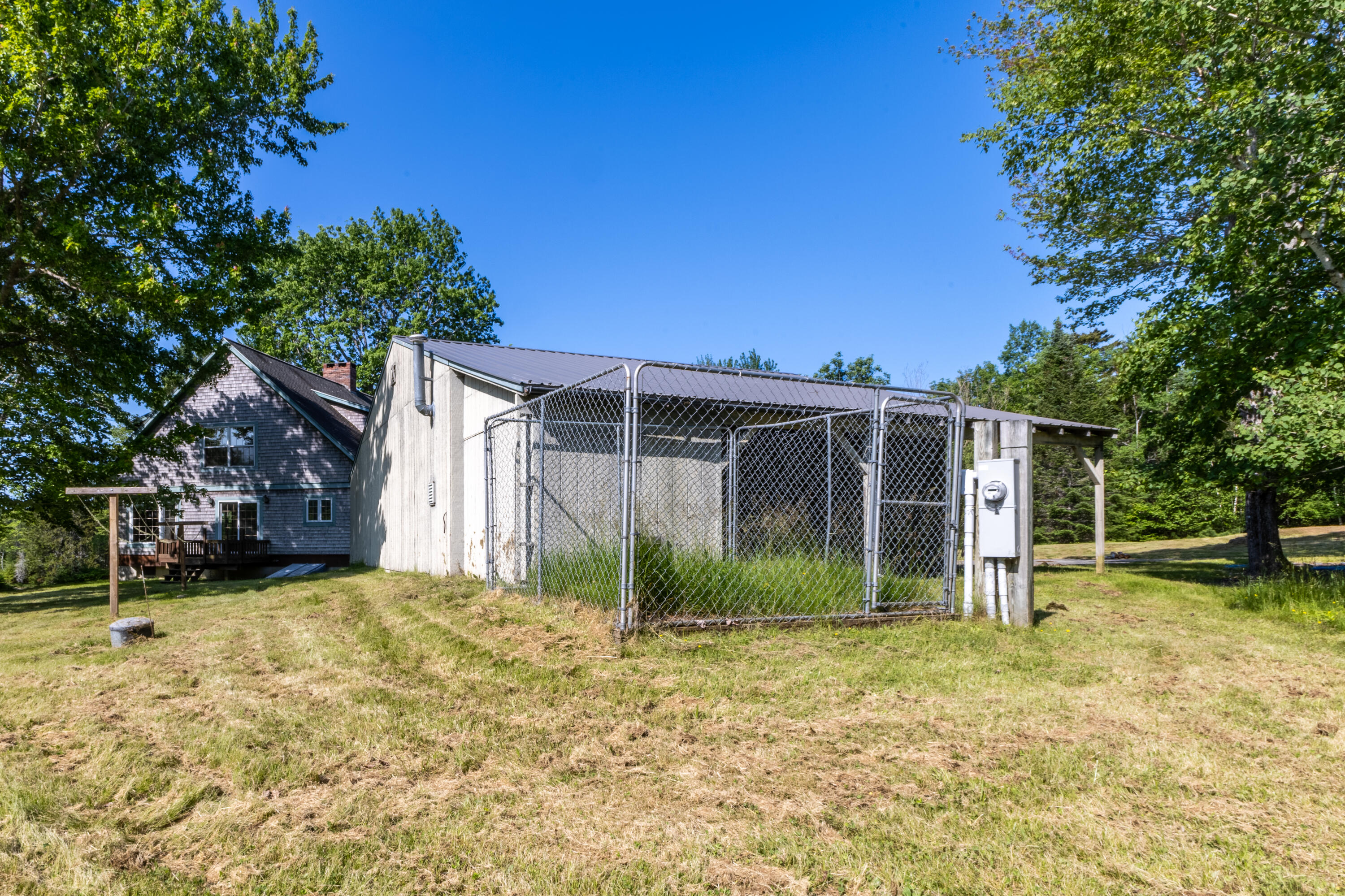 143 Eagle Point Road Lamoine, ME 04605 - Photo 50 of 74 Chicken Coop Outside