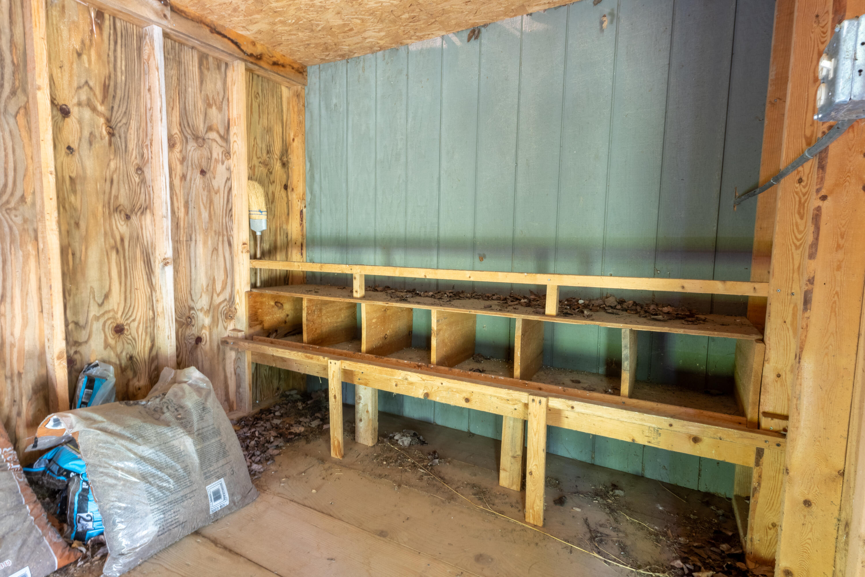 143 Eagle Point Road Lamoine, ME 04605 - Photo 51 of 74 Interior of Chicken Coop