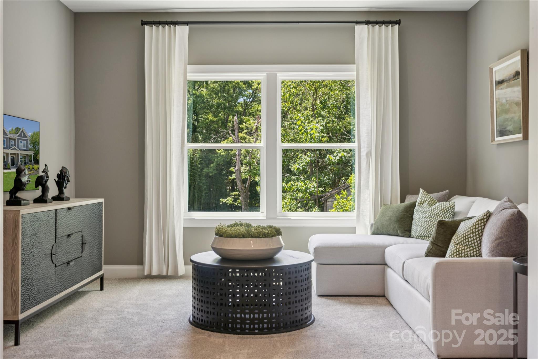 136 Balboa Street Matthews, NC 28104 - Photo 7 of 47 a living room with furniture and a window