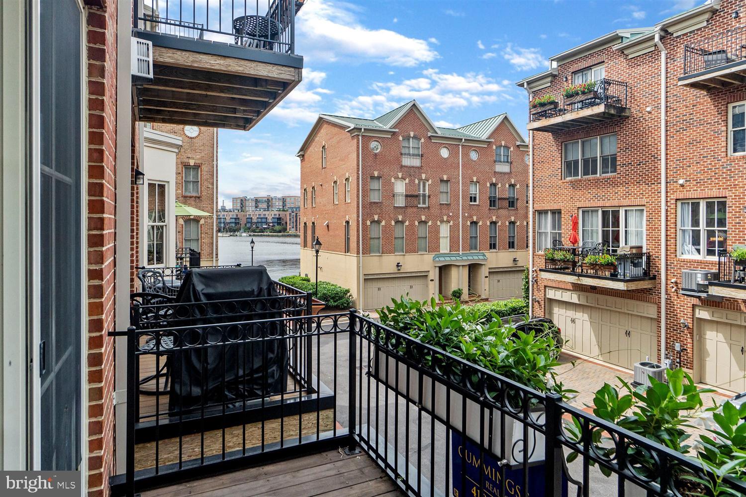2331 Boston Street, Unit 3 Baltimore, MD 21224 - Photo 32 of 33 Water view from kitchen balcony