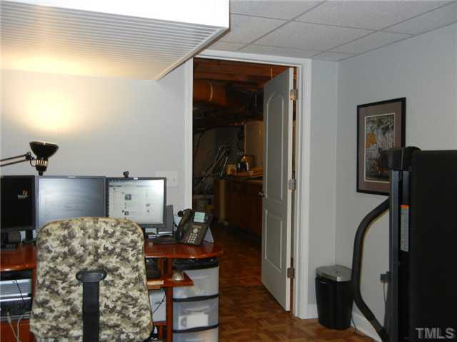 601 Harding Street Raleigh, NC 27604 - Photo 19 of 24 Another view of the basement office area