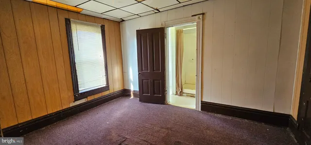 a view of a door of the house