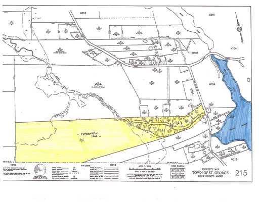 6 Old Woods Road St. George, ME 04860 - Photo 9 of 11 Plat Map.
