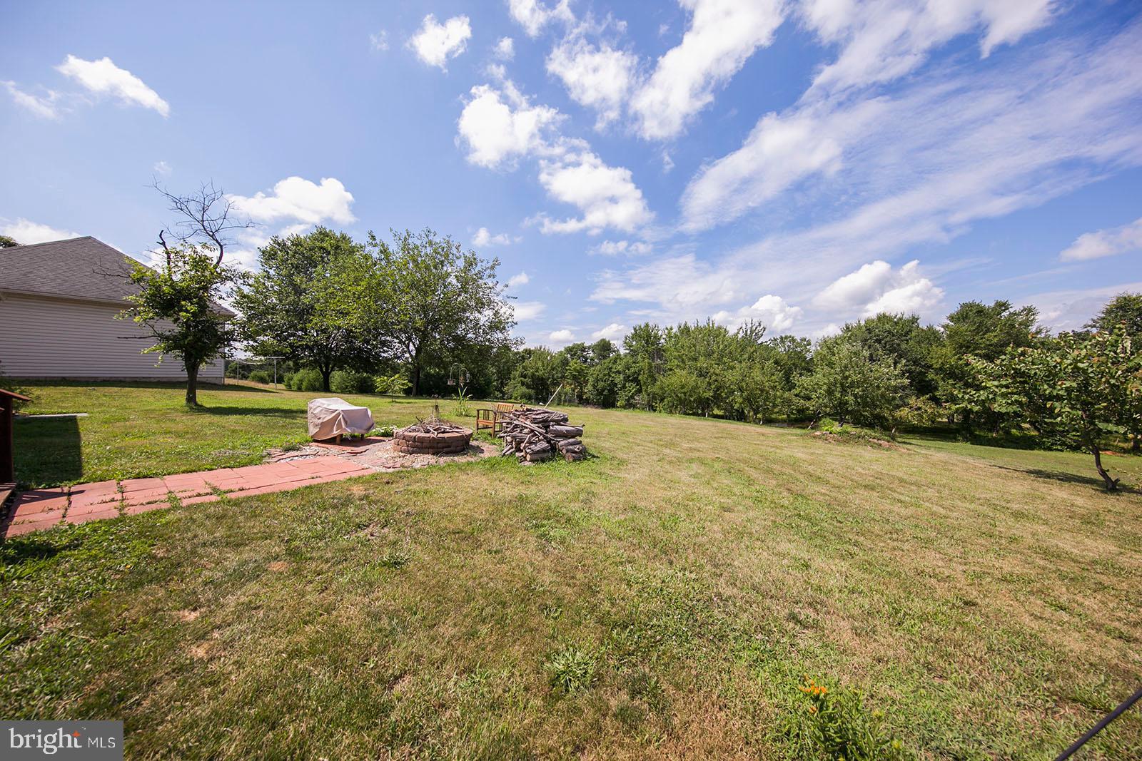 1379 Cedar Grove Road Winchester, VA 22603 - Photo 6 of 57 Back yard with fire pit