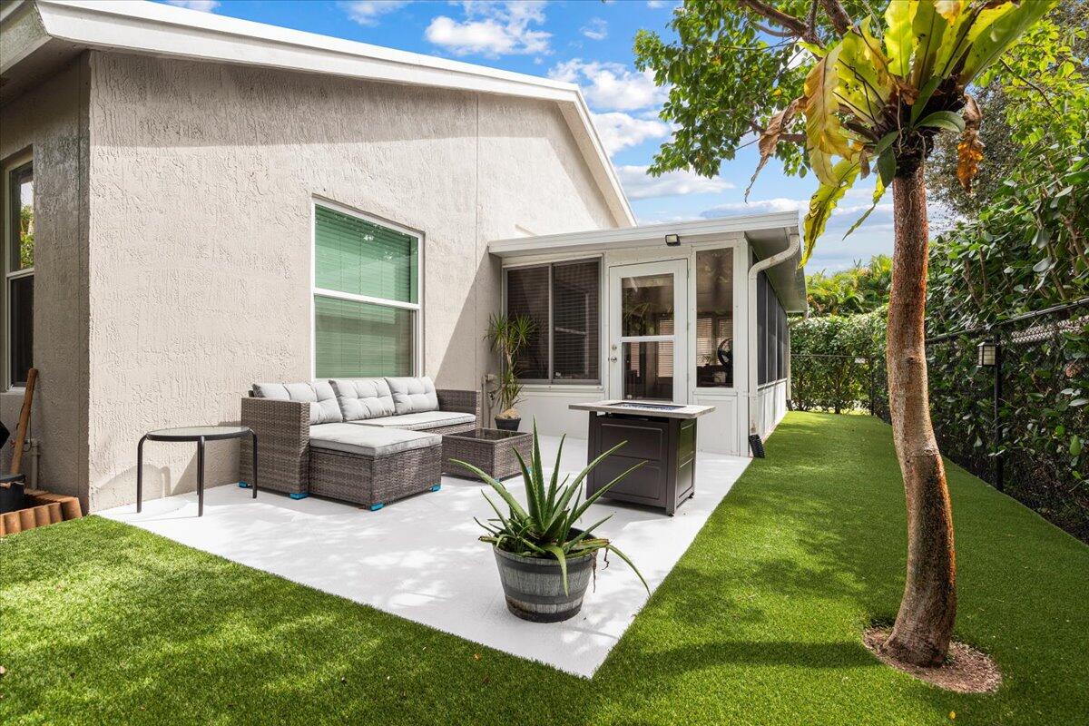 2484 Southwest Century Way Stuart, FL 34997 - Photo 22 of 56 No care backyard
