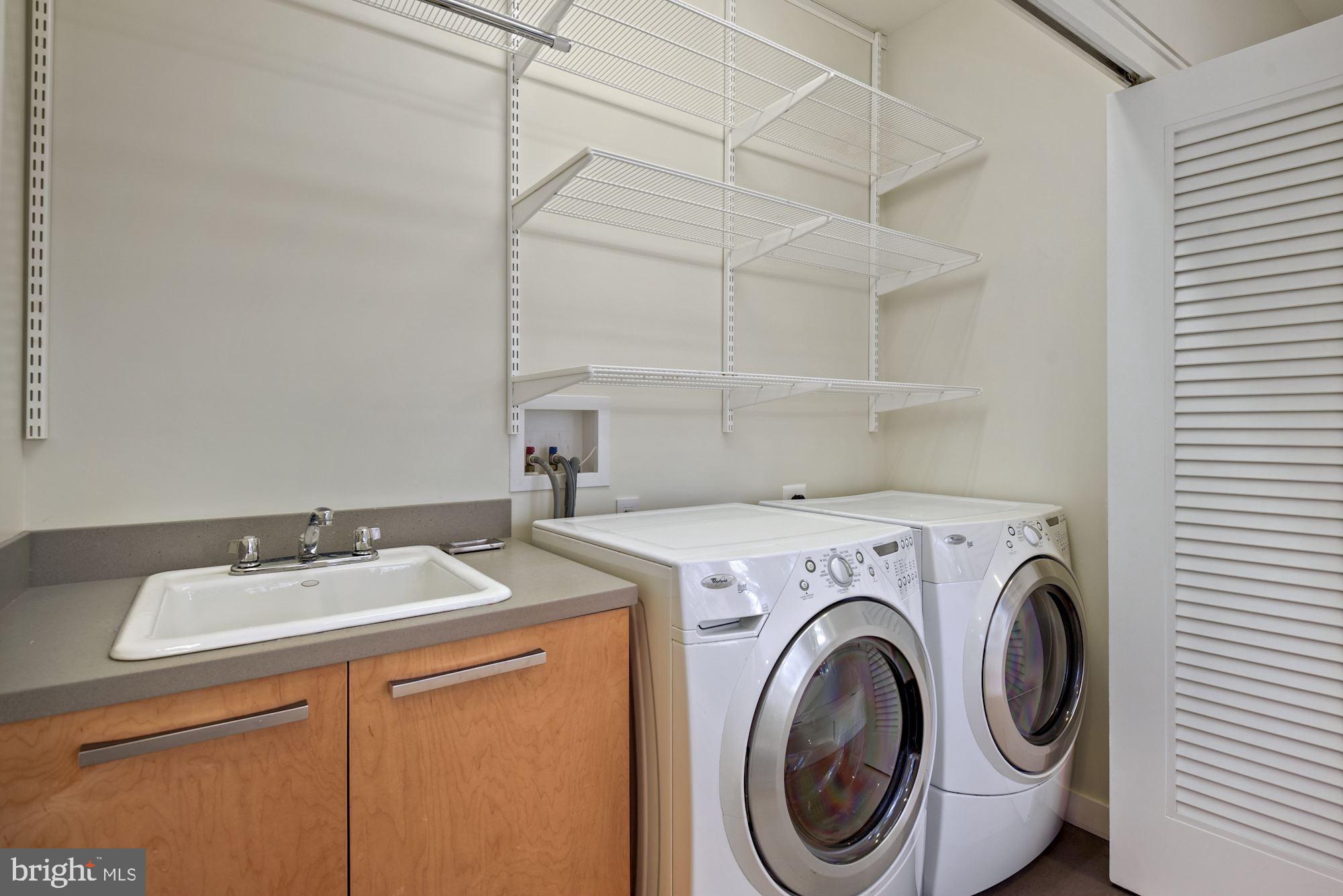 6301 West Halbert Road Bethesda, MD 20817 - Photo 31 of 55 2nd Floor Laundry
