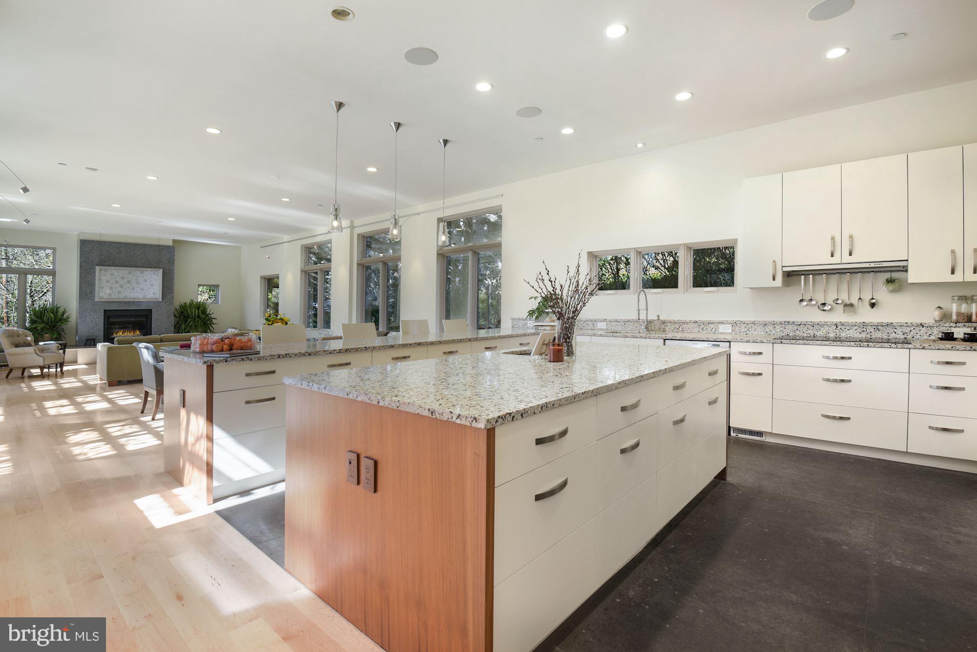 6301 West Halbert Road Bethesda, MD 20817 - Photo 10 of 55 Kitchen, Dinning Room and Living Room