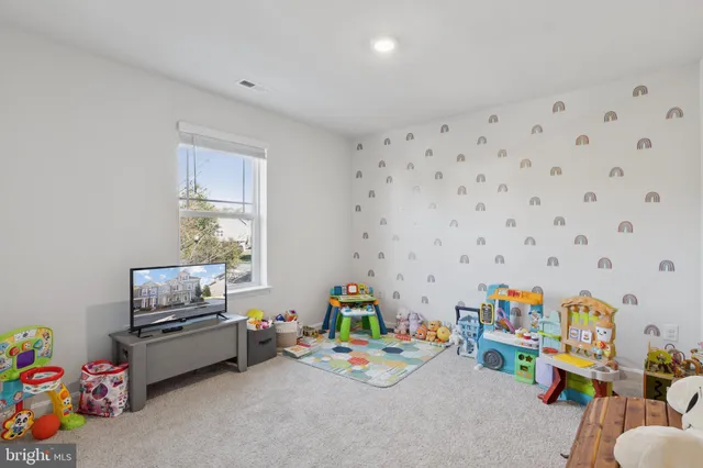 a children room with toys