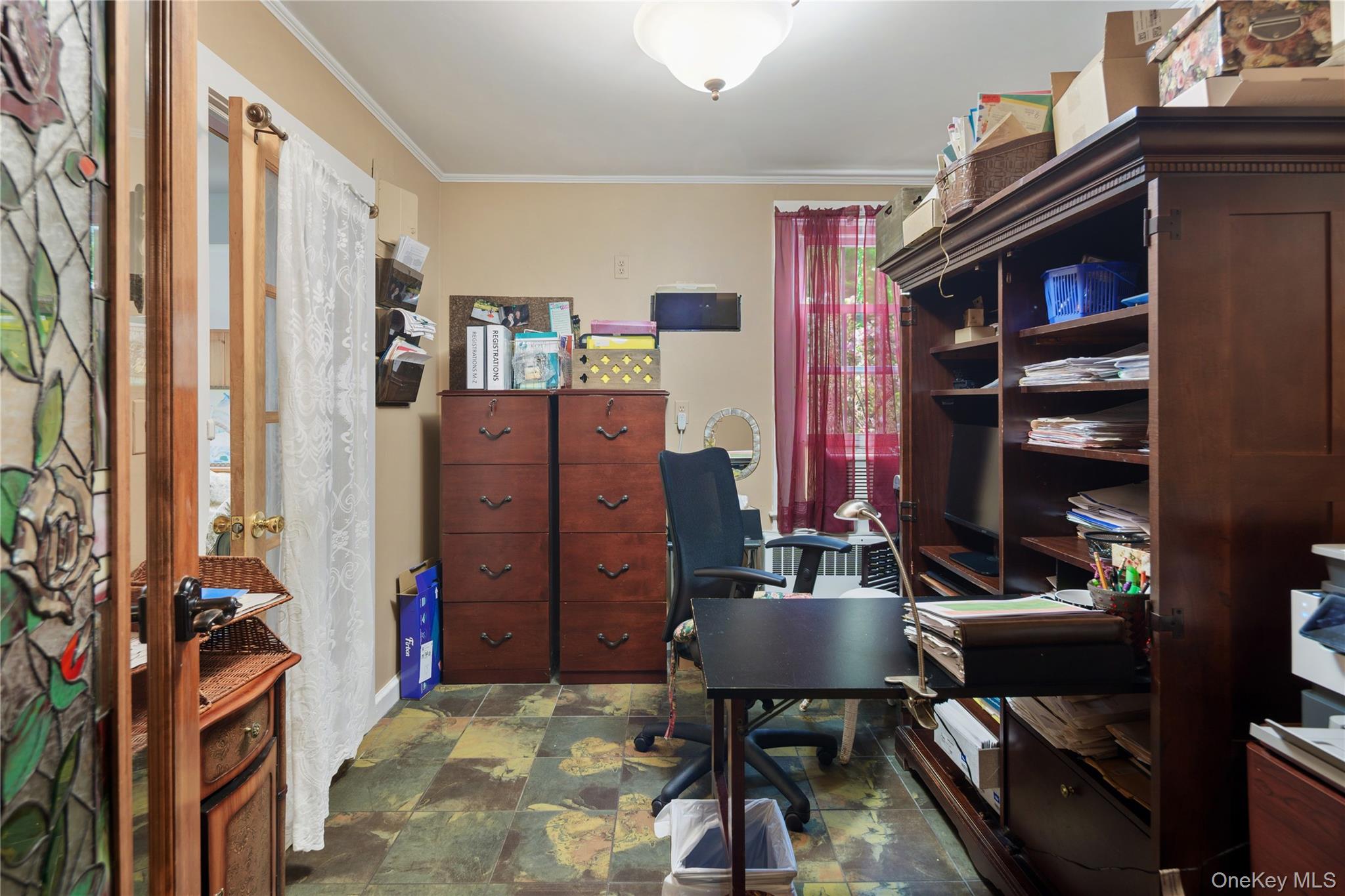 36 Granite Springs Road Granite Springs, NY 10527 - Photo 36 of 49 a view of a workspace with furniture and a window